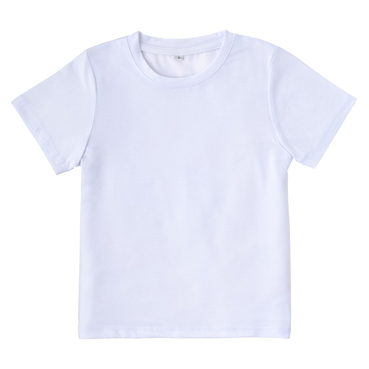 6 Pack: Cricut® White Blank Youth Crew Neck T-Shirt